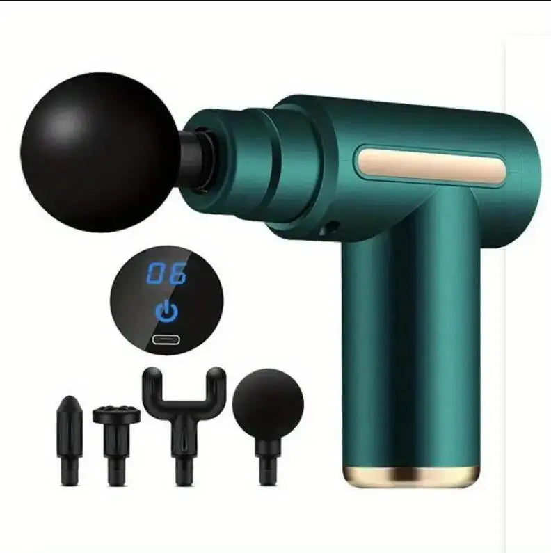 Mini Pistolet de Massage Musculaire – Soulage Dos, Cou, Jambes & Épaules Shopgohealthy
