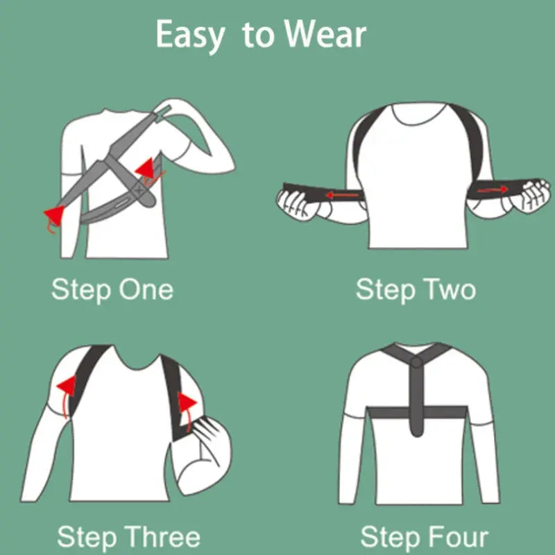 Correcteur de Posture Ajustable – Soutien Dos & Épaules, Confort Sport & Bureau Shopgohealthy