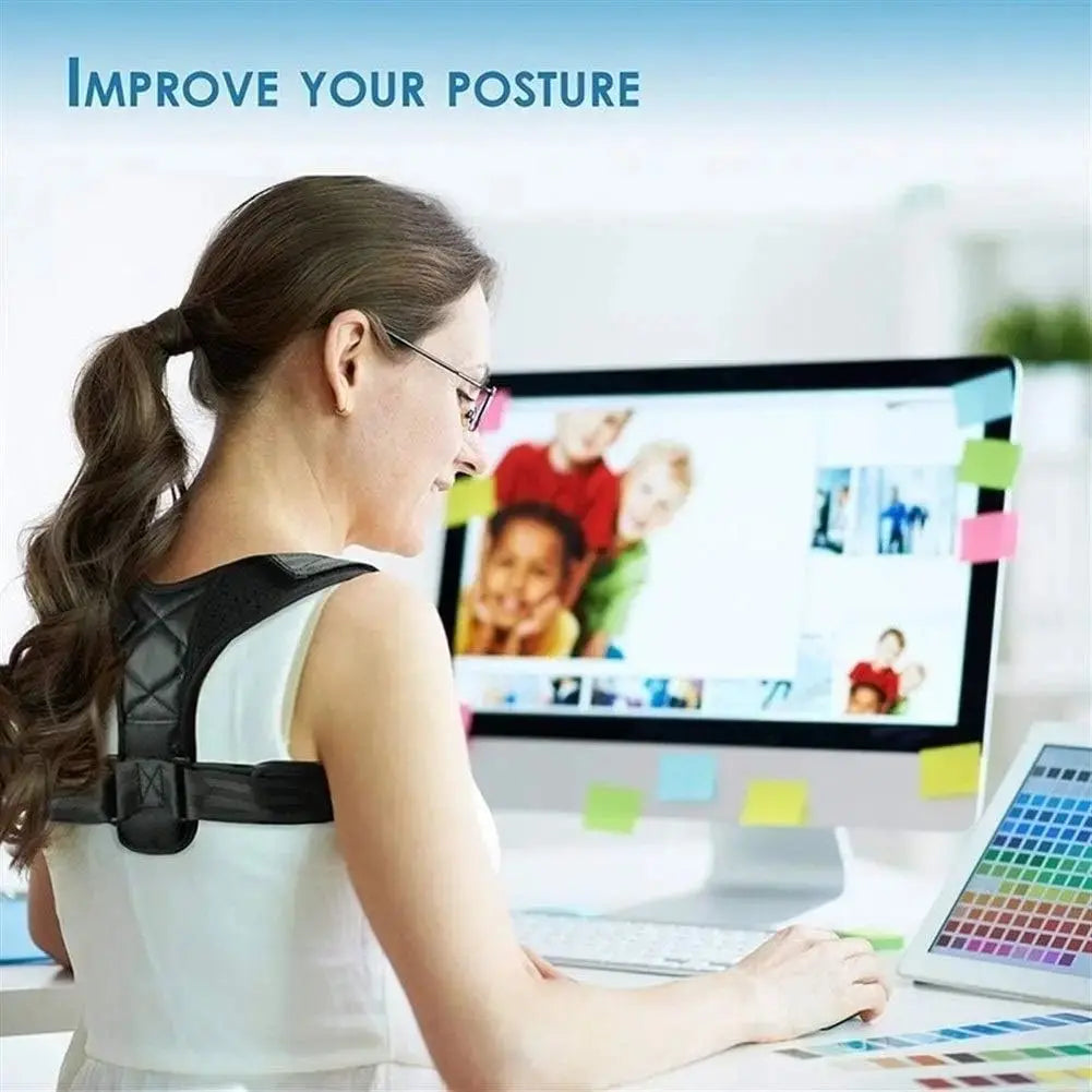 Correcteur de Posture Ajustable – Soutien Dos & Épaules, Confort Sport & Bureau Shopgohealthy