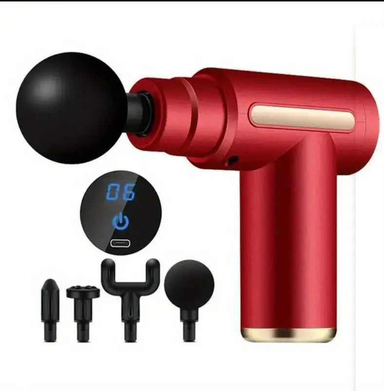 Mini Pistolet de Massage Musculaire – Soulage Dos, Cou, Jambes & Épaules Shopgohealthy
