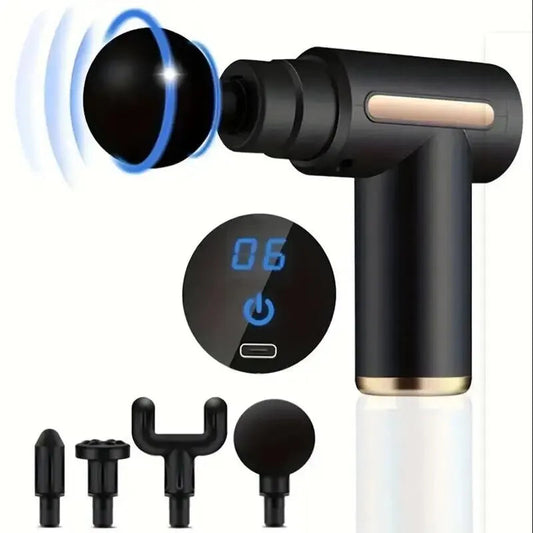 Mini Pistolet de Massage Musculaire – Soulage Dos, Cou, Jambes & Épaules Shopgohealthy