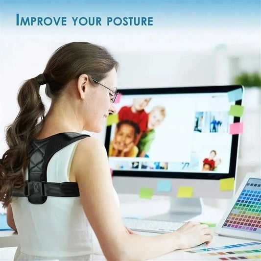 Correcteur de Posture Ajustable – Soutien Dos & Épaules, Confort Sport & Bureau Shopgohealthy
